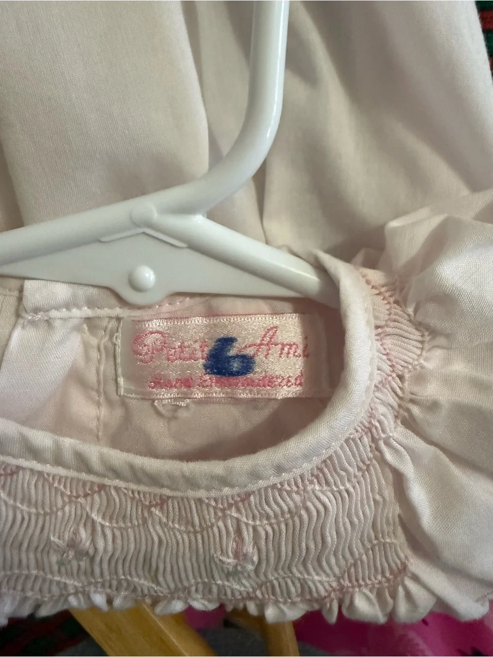 Petit Ami Hand Smocked Bishop Dress